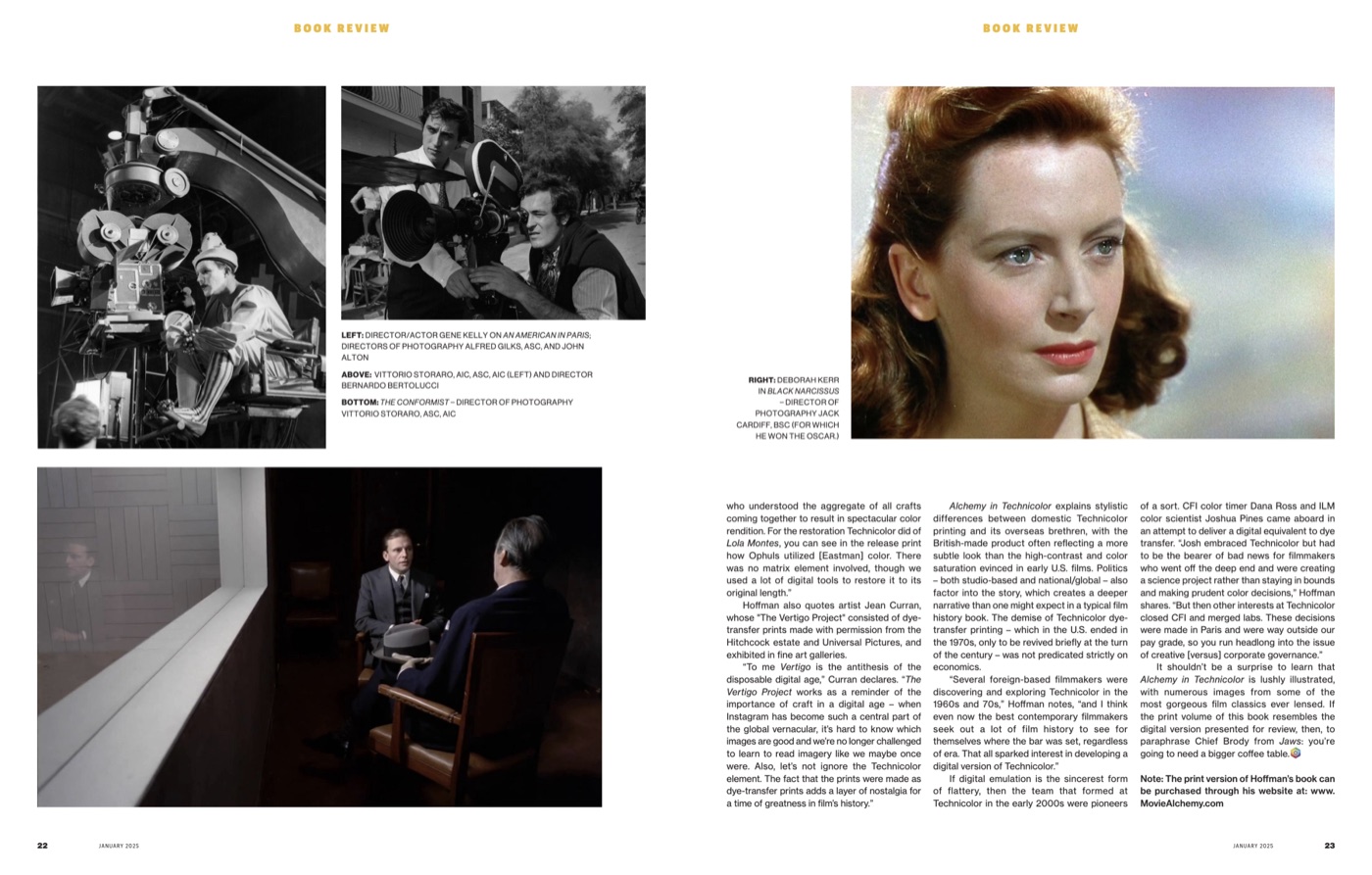 Spread from Alchemy in Technicolor